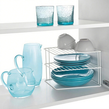 Γωνιακό ράφι δαπέδου για μπαχαρικά, μεταλλικός πολυλειτουργικός οργανωτής κουζίνας, χωρίς εγκατάσταση, μοντέρνο μινιμαλιστικό στυλ, Καταγωγή Γιονγκκανγκ