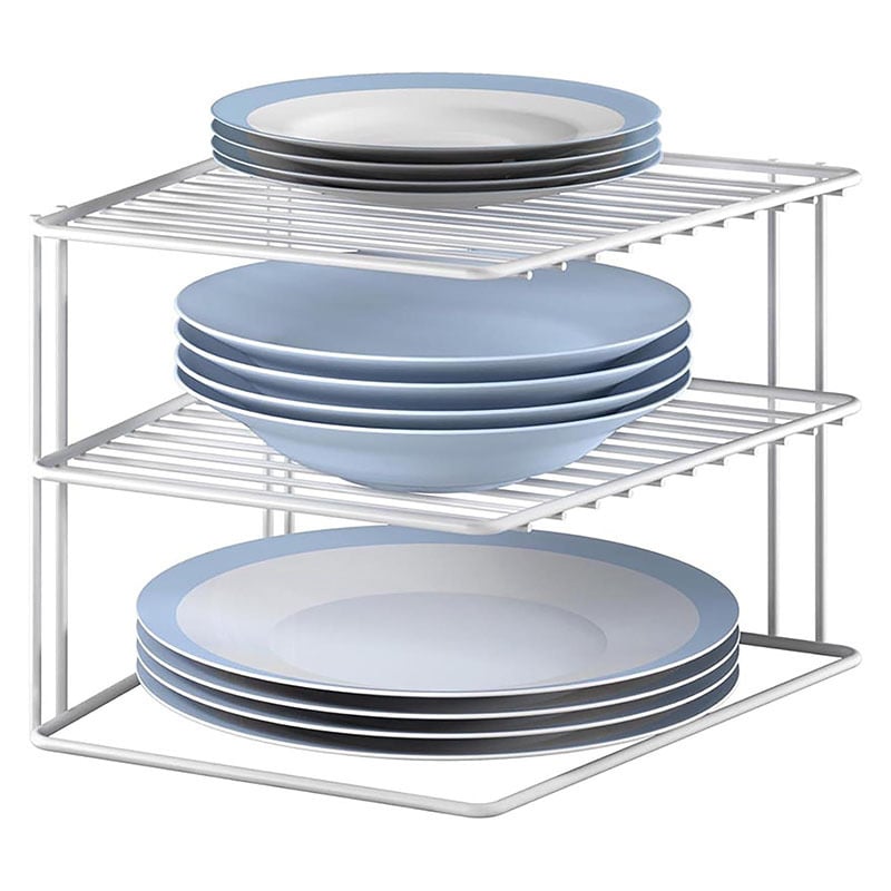 Γωνιακό ράφι δαπέδου για μπαχαρικά, μεταλλικός πολυλειτουργικός οργανωτής κουζίνας, χωρίς εγκατάσταση, μοντέρνο μινιμαλιστικό στυλ, Καταγωγή Γιονγκκανγκ