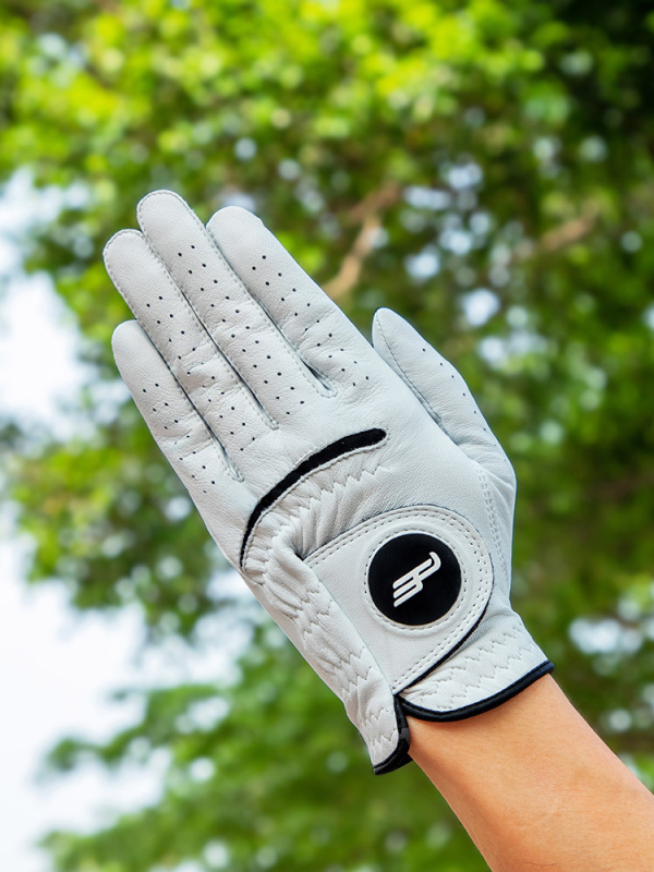 Mănuși de golf – PLAYEAGLE, Piele de miel importată, Mănușă din piele pentru mână stângă, Logo imprimat, Personalizare disponibilă