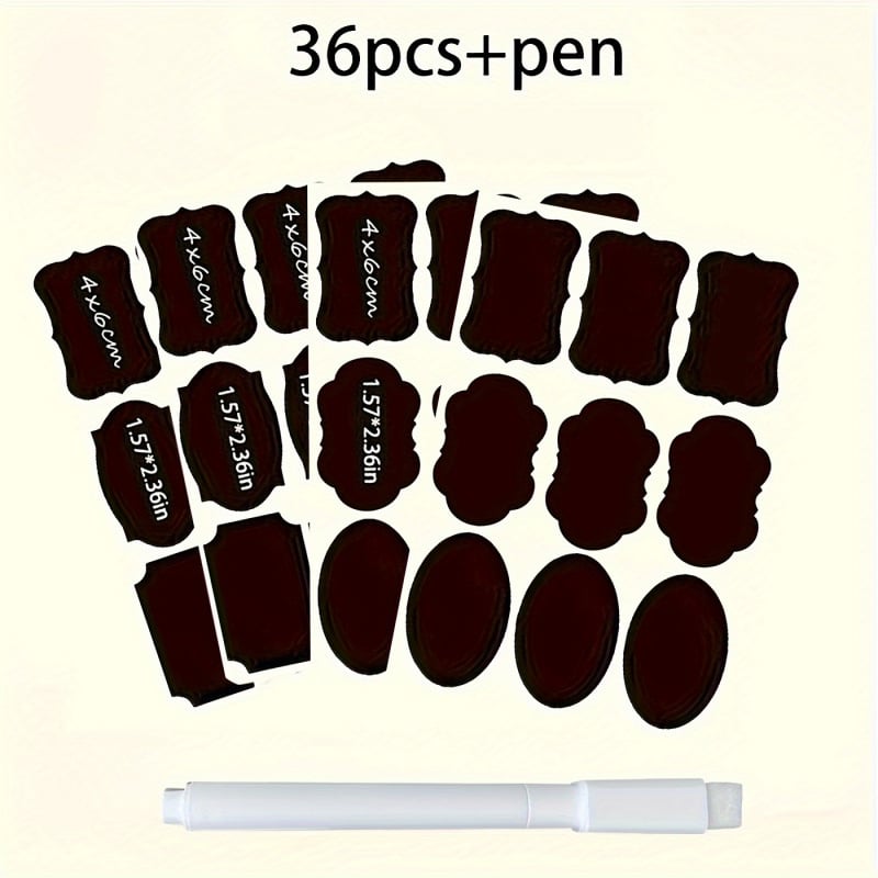 Etichetă pentru recipient de depozitare cu pix încorporat, piele, stil INS, neimportat, Nr. articol jd601099539871106