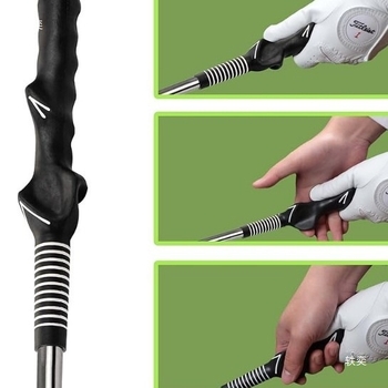 Γκολφ τηλεσκοπικός εκπαιδευτής swing με αντιολισθητική λαβή από καουτσούκ, ήχος ανάδρασης κατά τον swing και δυνατότητα εκτύπωσης λογότυπου