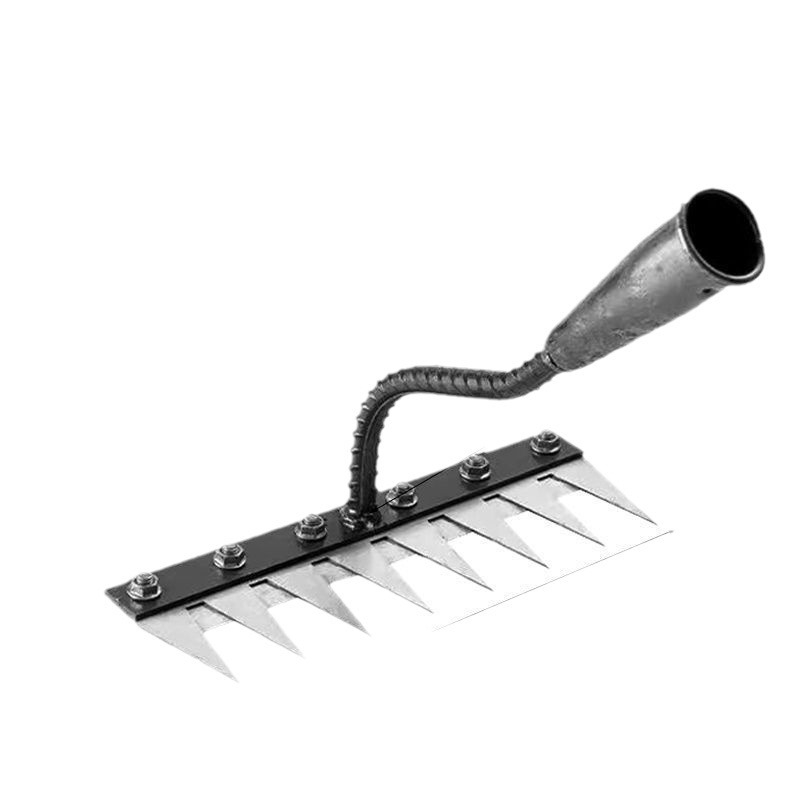 Φτυάρι ζιζανίων από χάλυβα μαγανίου με δόντια – πολυλειτουργικό γεωργικό εργαλείο για χαλάρωση εδάφους