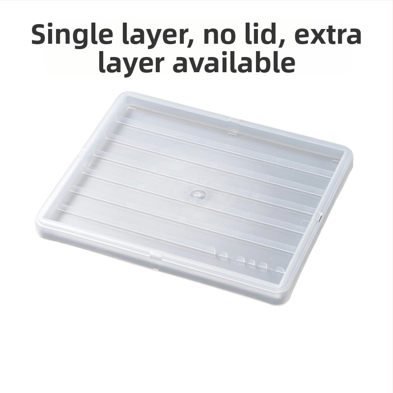 Keycap saugojimo dėžutė mechaninei klaviatūrai — sulankstoma, dulkėms atspari, PP medžiaga, šiuolaikinis minimalistinis dizainas