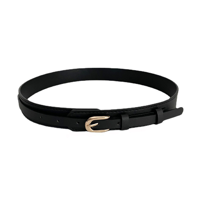 Curea pentru costum pentru femei – decorativă, versatilă pentru rochii și pulovere; material PU; cataramă din aliaj; închidere cu știft; stil All-match, Fashion OL, Simple