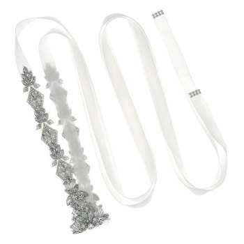 Νυφική ζώνη μέσης με στρας και μαργαριτάρια, φαρδιά πάνω από 4 εκ, κούμπωμα από κορδέλα, δέσιμο με κορδόνι, στυλ φρέσκιας πριγκίπισσας