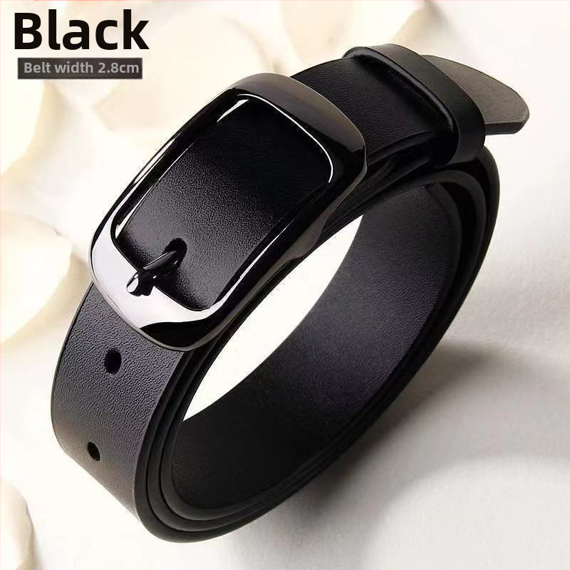 Moteriška juosta iš dirbtinės odos, lydinio sagtis, užsegimas su smeigtuku, OL mados stilius, elektroplatizavimas