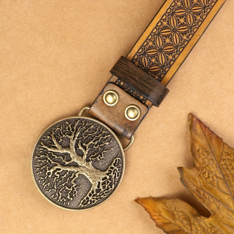 Curea Western cu cataramă pentru femei, material PU; cataramă PVC; închidere Roller Buckle; mărgele lucrate manual