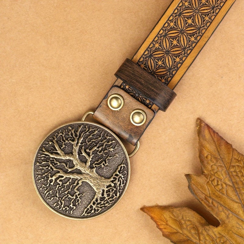 Curea Western cu cataramă pentru femei, material PU; cataramă PVC; închidere Roller Buckle; mărgele lucrate manual