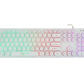 Patriot W916 ενσύρματο USB μεμβρανικό πληκτρολόγιο, 107 πλήκτρα, υλικό σιλικόνης, κατάλληλο για επιτραπέζιους υπολογιστές