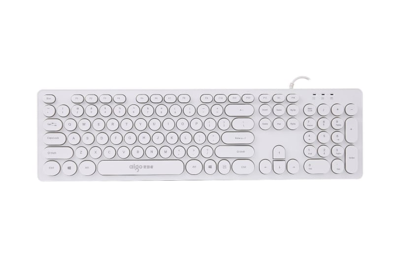 Patriot W916 ενσύρματο USB μεμβρανικό πληκτρολόγιο, 107 πλήκτρα, υλικό σιλικόνης, κατάλληλο για επιτραπέζιους υπολογιστές