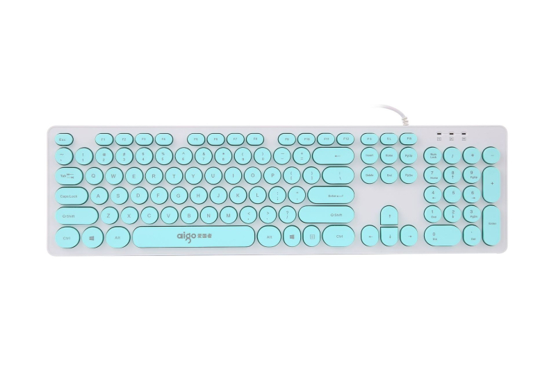 Patriot W916 ενσύρματο USB μεμβρανικό πληκτρολόγιο, 107 πλήκτρα, υλικό σιλικόνης, κατάλληλο για επιτραπέζιους υπολογιστές