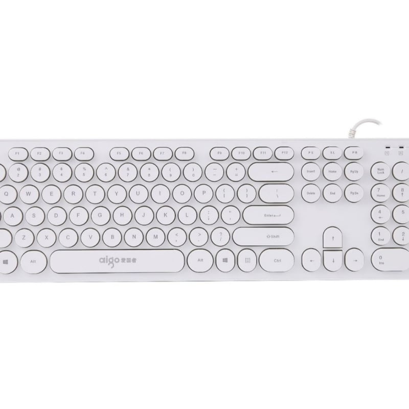 Patriot W916 ενσύρματο USB μεμβρανικό πληκτρολόγιο, 107 πλήκτρα, υλικό σιλικόνης, κατάλληλο για επιτραπέζιους υπολογιστές