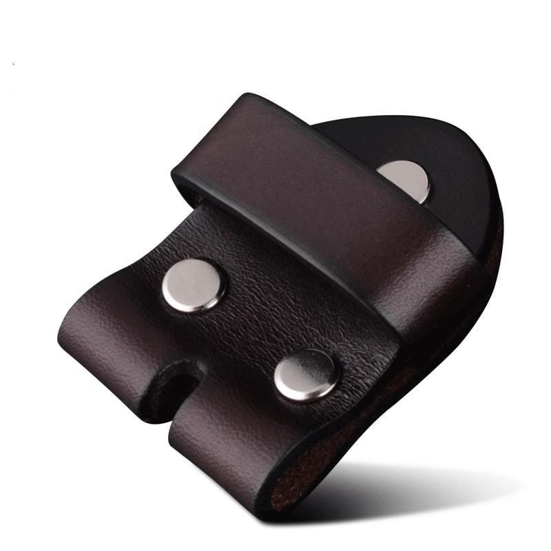 Accesoriu pentru curea din piele naturală cu cataramă cu pin — piele din primul strat, cataramă din aliaj, lansare primăvara 2025