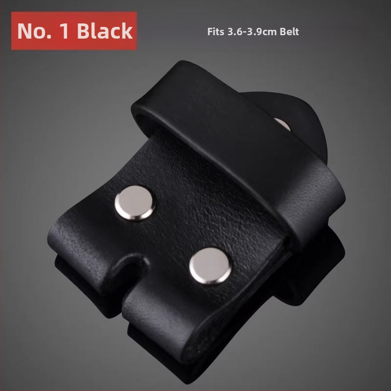 Accesoriu pentru curea din piele naturală cu cataramă cu pin — piele din primul strat, cataramă din aliaj, lansare primăvara 2025