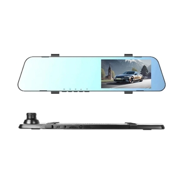 Κάμερα για οπισθοφάρου αυτοκινήτου με 1080p νυχτερινή όραση, διπλή καταγραφή, 140° ευρυγώνιος, αποθήκευση σε TF κάρτα