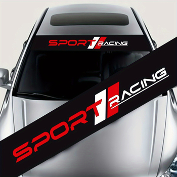 Autó első szélvédőjére szánt fényvisszaverő matrica, öntapadós, szívófejű rögzítés