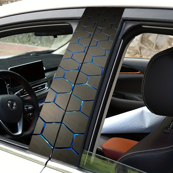 Βινυλικό αυτοκόλλητο για τη B-στήλη του αυτοκινήτου, σετ 2 τεμάχια, αντιχαρακτικό, αδιάβροχο