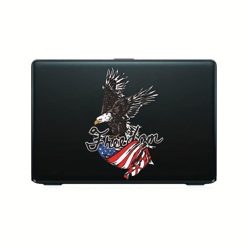 Autocolant pentru caroserie cu design steag de vultur pentru geamuri și bare de protecție; instalare prin lipire