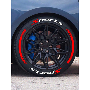 Tire Letter Sticker – Novi stil modifikacije guma, dekorativno (Brand: Other; Model: Other; Broj artikla: sh125883492; Zemlja porijekla: Kina; Prilagođavanje: Ne)