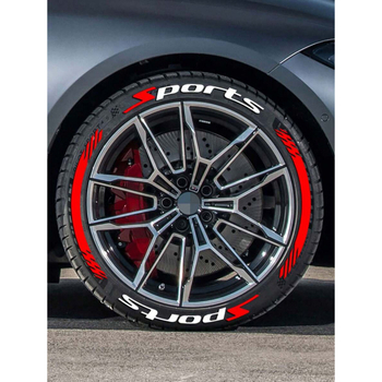 Tire Letter Sticker – Novi stil modifikacije guma, dekorativno (Brand: Other; Model: Other; Broj artikla: sh125883492; Zemlja porijekla: Kina; Prilagođavanje: Ne)