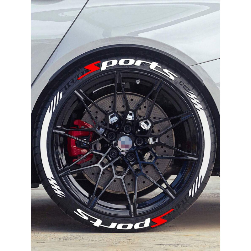 Tire Letter Sticker – Novi stil modifikacije guma, dekorativno (Brand: Other; Model: Other; Broj artikla: sh125883492; Zemlja porijekla: Kina; Prilagođavanje: Ne)