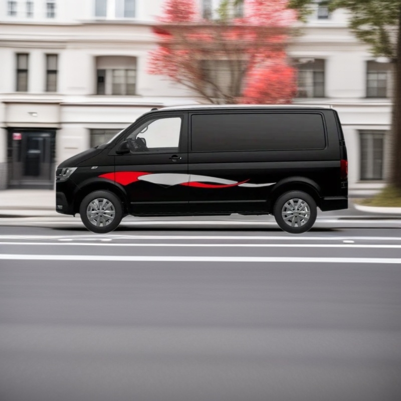 Automobilio kėbulo lipdukas - universalus modelis, vinilas, dviejų spalvų raštas, Fengchi FC-065