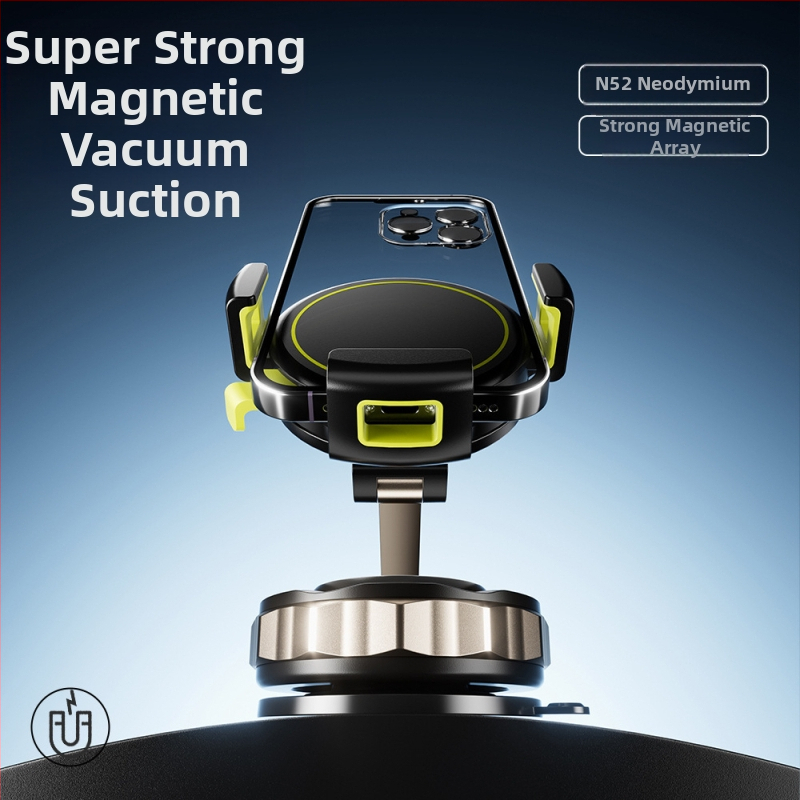 Držiak na telefón do auta so sacou, 360° otočenie, magnetické uchytenie – univerzálne na palubnú dosku