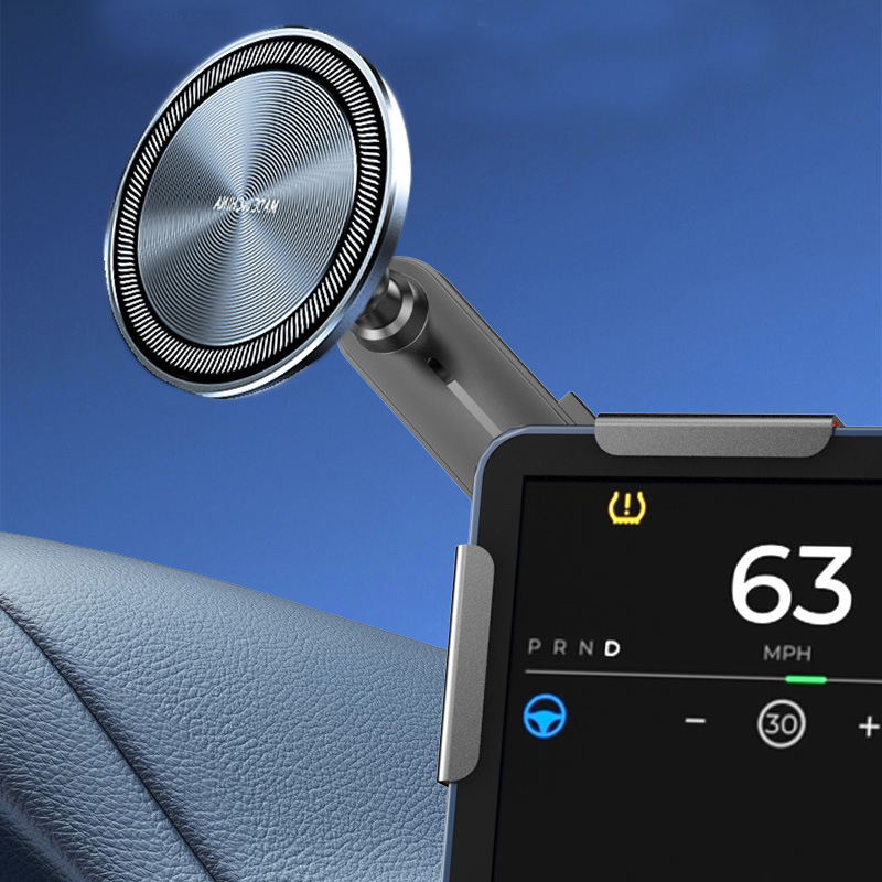 MagSafe suport magnetic auto pentru ecranul bordului, încărcare wireless 7.5W, montaj snap-on