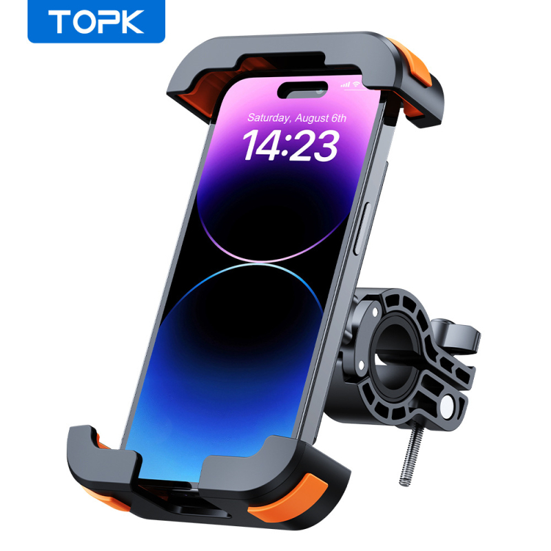 Topk Db06 Suport pentru telefon pentru bicicletă – suport din plastic cu personalizare