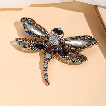 Καρφίτσα dragonfly, κράμα ψευδάργύρου, INS στυλ, φιλικό προς το περιβάλλον, διακοσμητικό αξεσουάρ