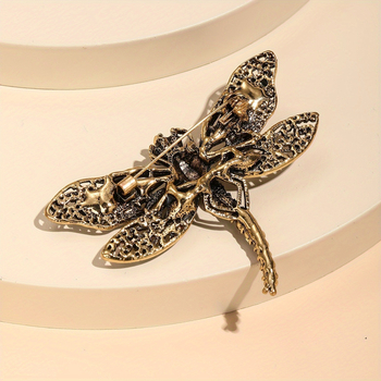Καρφίτσα dragonfly, κράμα ψευδάργύρου, INS στυλ, φιλικό προς το περιβάλλον, διακοσμητικό αξεσουάρ