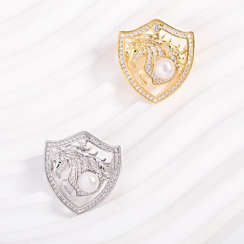 Καρφίτσα από χαλκό, ηλεκτροπλατιωμένη επιφάνεια, κομψός στυλ; μορφή: κυρία; είδος: καρφίτσα