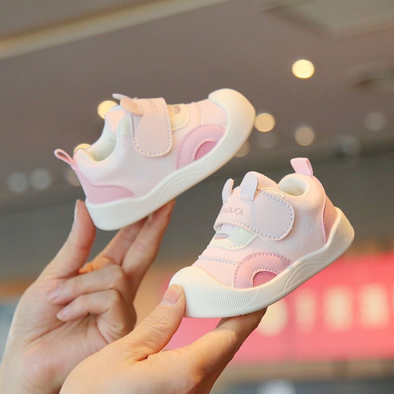 Pantofi sport pentru copii unisex, parte superioară din plasă ușoară, talpă anti-derapare, stil casual (pentru 12–36 de luni)