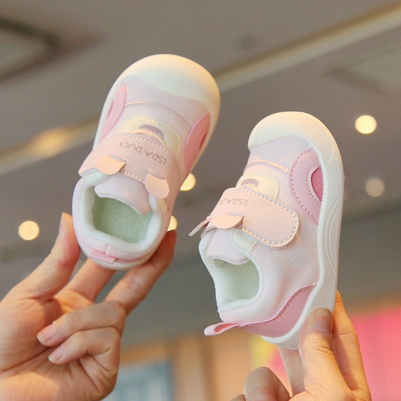 Pantofi sport pentru copii unisex, parte superioară din plasă ușoară, talpă anti-derapare, stil casual (pentru 12–36 de luni)