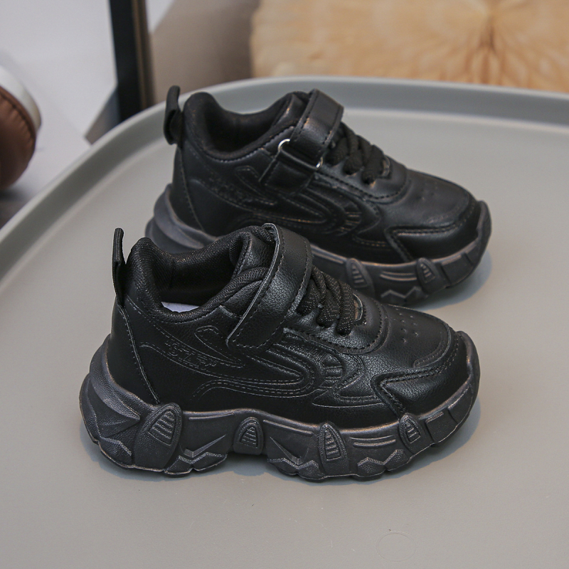 Unisex bērnu staigāšanas apavi, elpojošs mikrošķiedras augšdaļa, viegla konstrukcija, gumijas-plasta zole, Velcro aizdare, piemēroti vecumiem 4–16