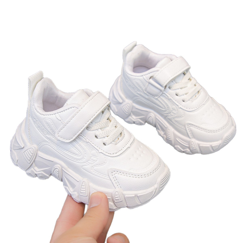 Unisex bērnu staigāšanas apavi, elpojošs mikrošķiedras augšdaļa, viegla konstrukcija, gumijas-plasta zole, Velcro aizdare, piemēroti vecumiem 4–16