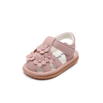 Παιδικά Παπούτσια για Νήπια, Στυλ Πριγκίπισσας, Άνω μέρος από Συνθετικό Δέρμα, Κλείσιμο Velcro, Αναπνεύσιμα και Αντιολισθητικά