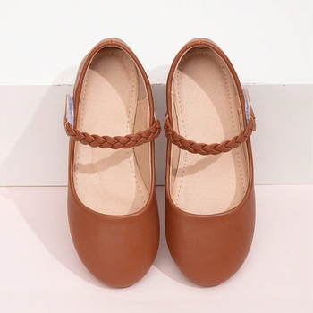 Pantofi pentru fete cu închidere Magic Sticker, profil scăzut, parte superioară PU, talpă TPR, antiderapant