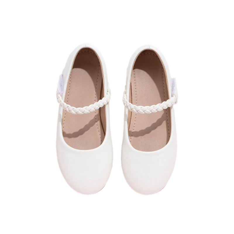 Pantofi pentru fete cu închidere Magic Sticker, profil scăzut, parte superioară PU, talpă TPR, antiderapant