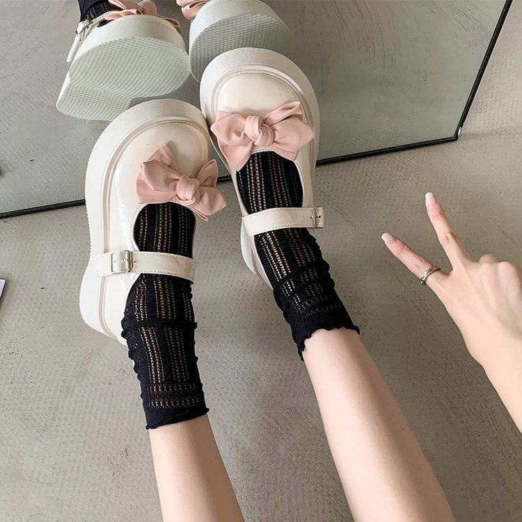 Pantofi femei Mary Jane cu vârf rotund, partea superioară PU, model floral, curea de gleznă cu cataramă, toc mediu 3-5 cm