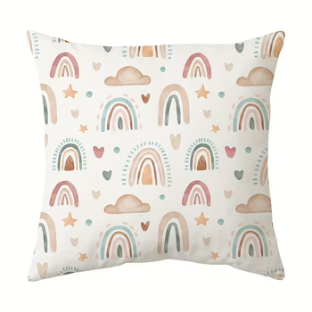 Ленена калъфка за възглавница, модерен минималистичен стил за дневна, Марка Hongyou, Дизайн: Друг, Печат на лого