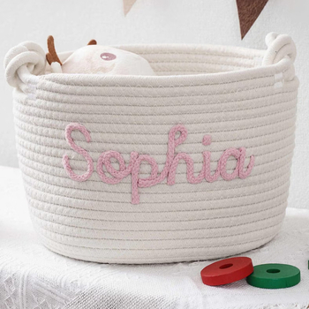 Κάλαθι αποθήκευσης από βαμβακερό ύφασμα, βορειοευρωπαϊκό στυλ, για πλύσιμο