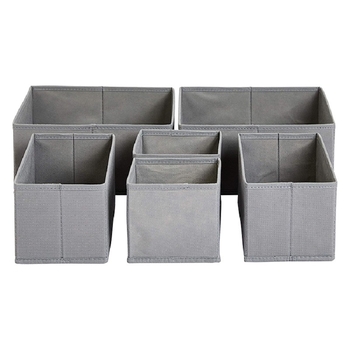 Κουτί αποθήκευσης εσωρούχων, αναδιπλούμενο, χωρίς καπάκι, χωρητικότητας 35 λίτρων