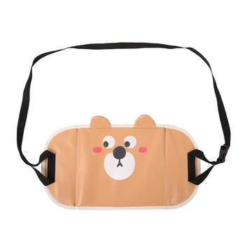 Детска подложка за крак на задната седалка в автомобил, кожена, водоустойчива и износоустойчива, персонализиране и печат на лого