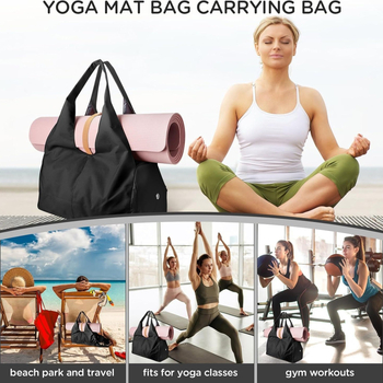 Jogos kilimėlio laikymo maišas – kubo formos, sausos ir šlapių atskyrimas, didelė talpa, daugiafunkcinis kelionėms, Oxford audinys