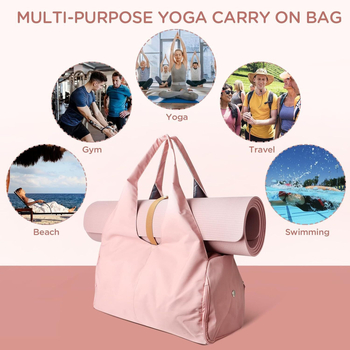 Τσάντα αποθήκευσης στρώματος γιόγκα – κυβικού σχήματος, διαχωρισμός στεγνού/υγρού, μεγάλη χωρητικότητα, πολυλειτουργική για ταξίδια, Oxford ύφασμα