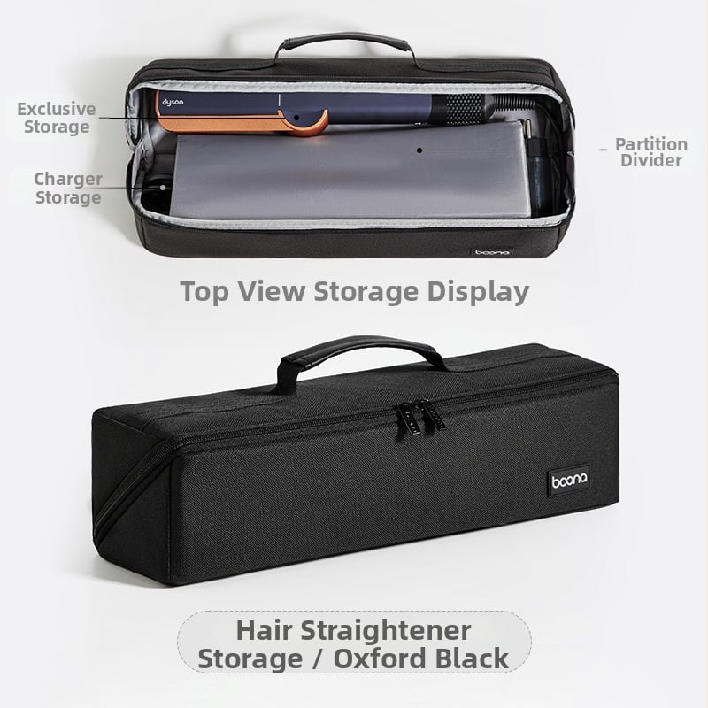 Matu taisnošanas ierīces uzglabāšanas soma Dyson Airstrait HT01/HS05, Oxford audums, Offset druka, Modelis BN-DS011, 2 kg slodze