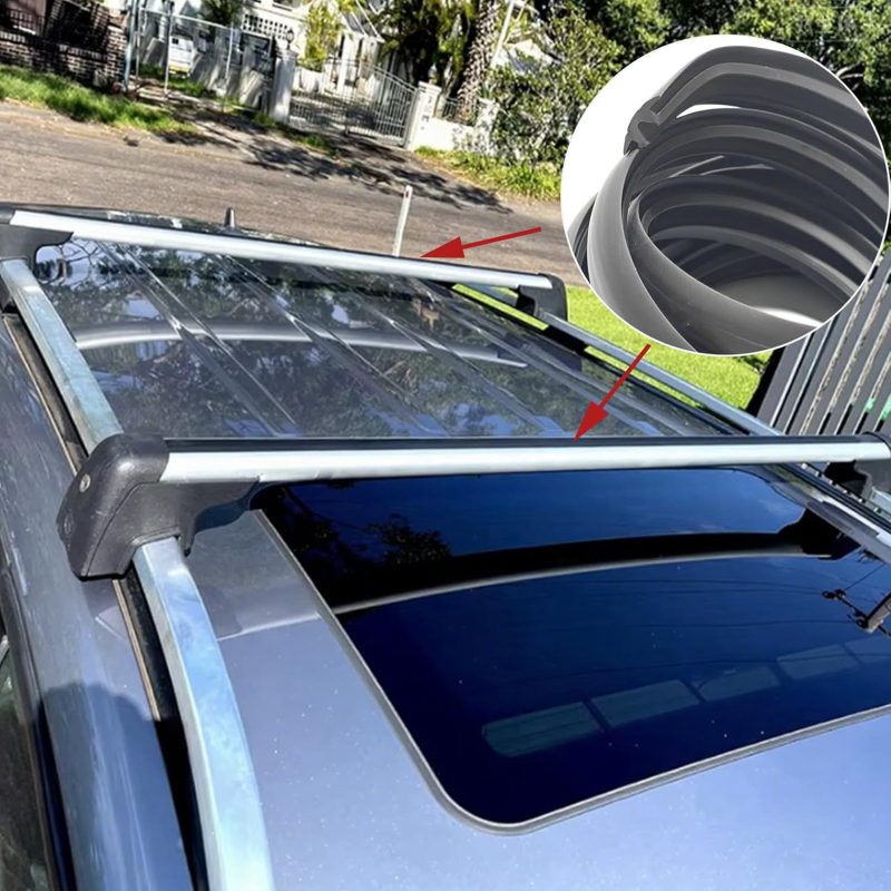 Jinqilai ανθεκτική στεγανοποιητική λωρίδα για σχάρα οροφής αυτοκινήτου, μοντέλο 19, για στεγανοποίηση σχάρας οροφής