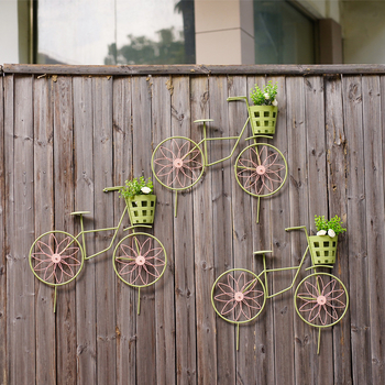 Maotai цветарник от ковано желязо, резбован и полу ръчно изработен, модел 9002, елегантен градински декор