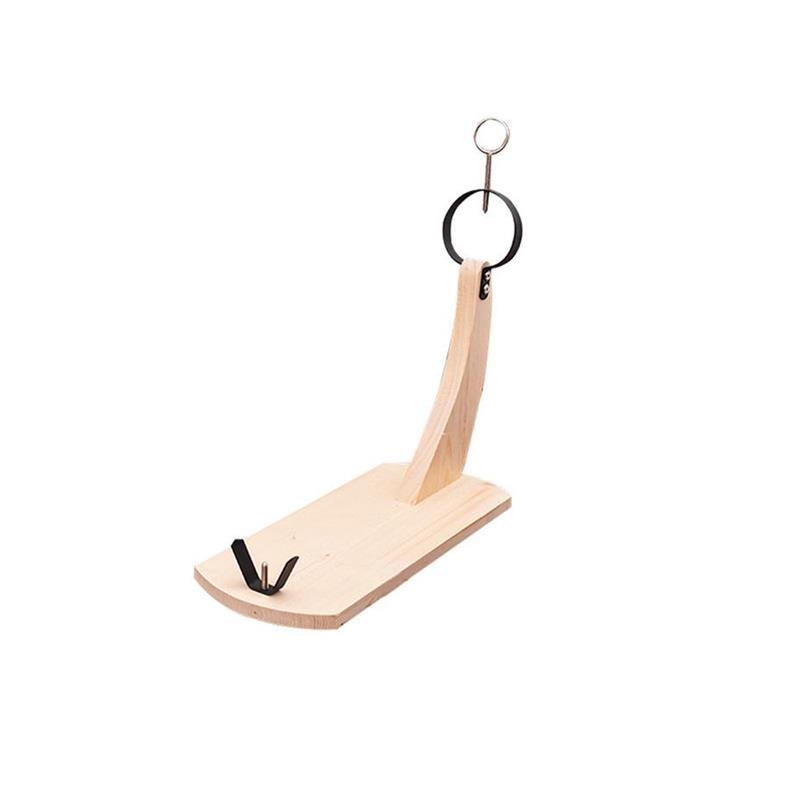 Ξύλινο επιτοίχιο ράφι για αποξήρανση ισπανικού ζαμπόν, χωρίς εγκατάσταση